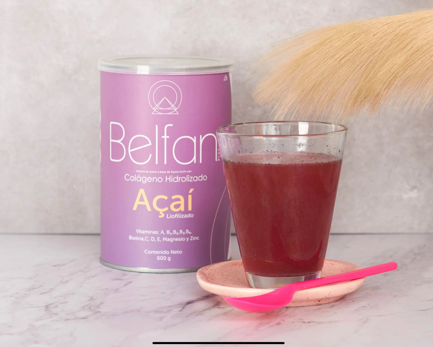 Colágeno Hidrolizado Belfan Açaí x 600g