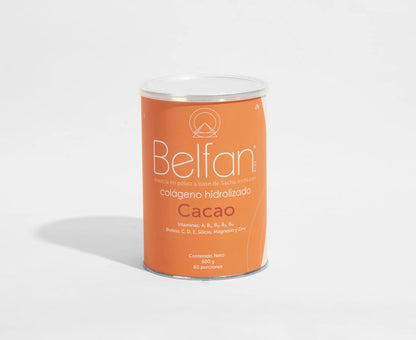 Colágeno Hidrolizado Belfan Cacao y Silicio x 600g