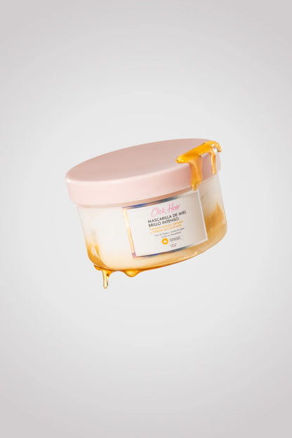 Mascarilla miel brillo intenso