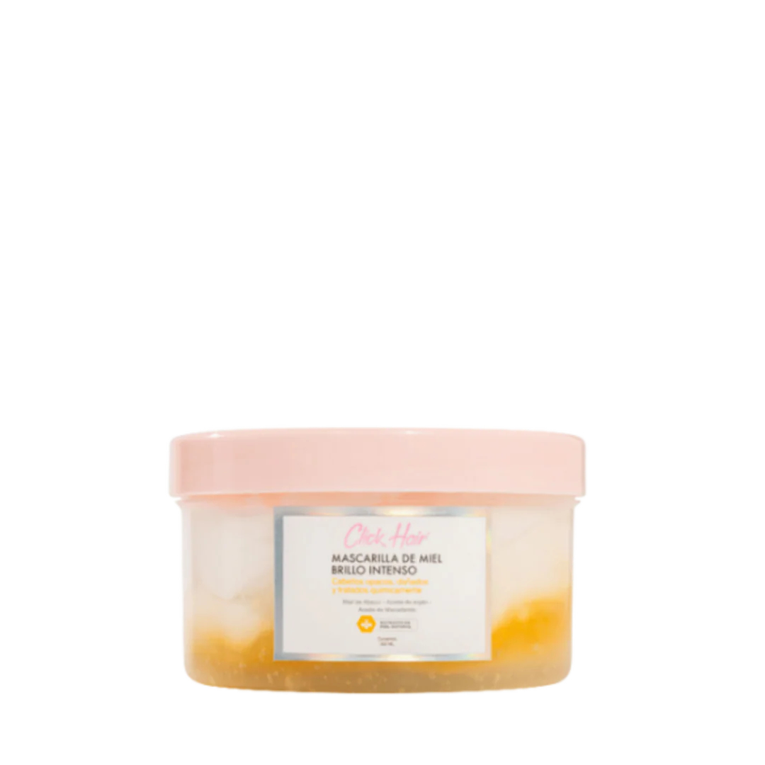 Mascarilla miel brillo intenso