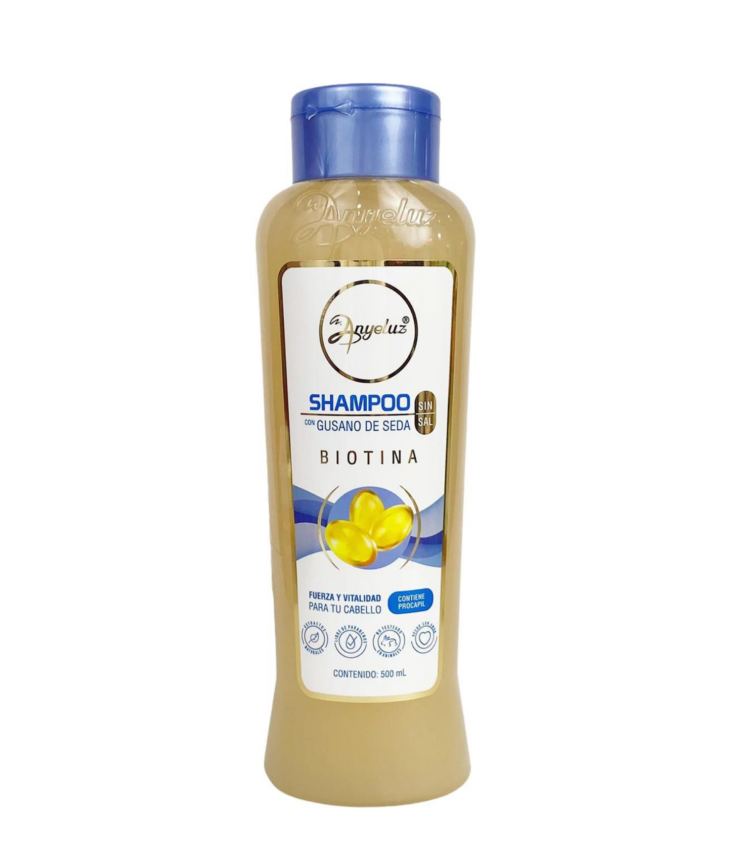 Shampoo gusano de seda Anyeluz