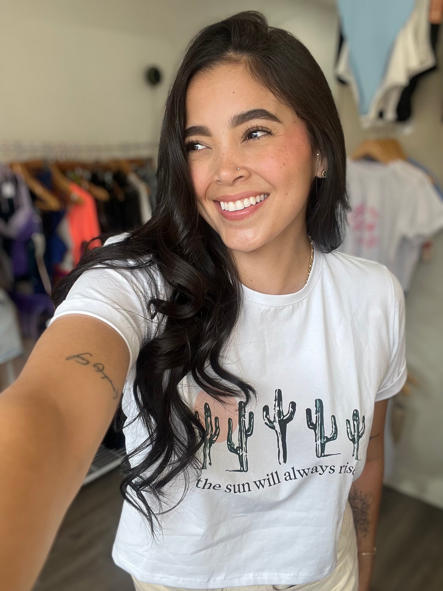 Camiseta corta cactus