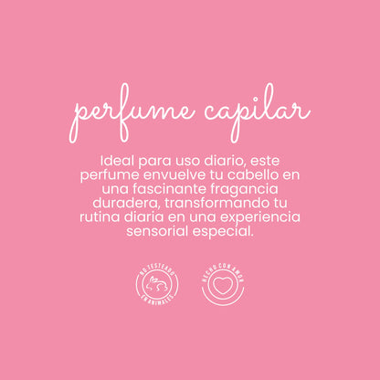 Perfume pink capilar