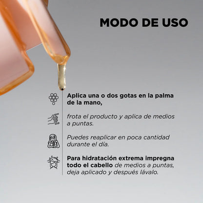 Miel para el cabello click hair