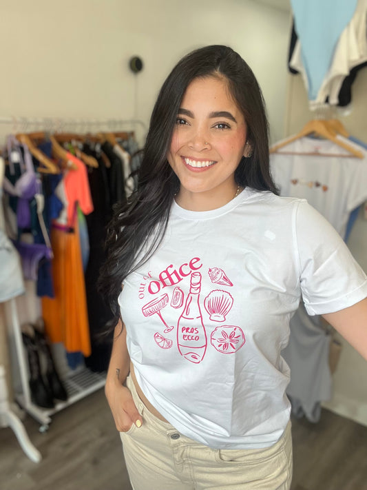 Camiseta out of office