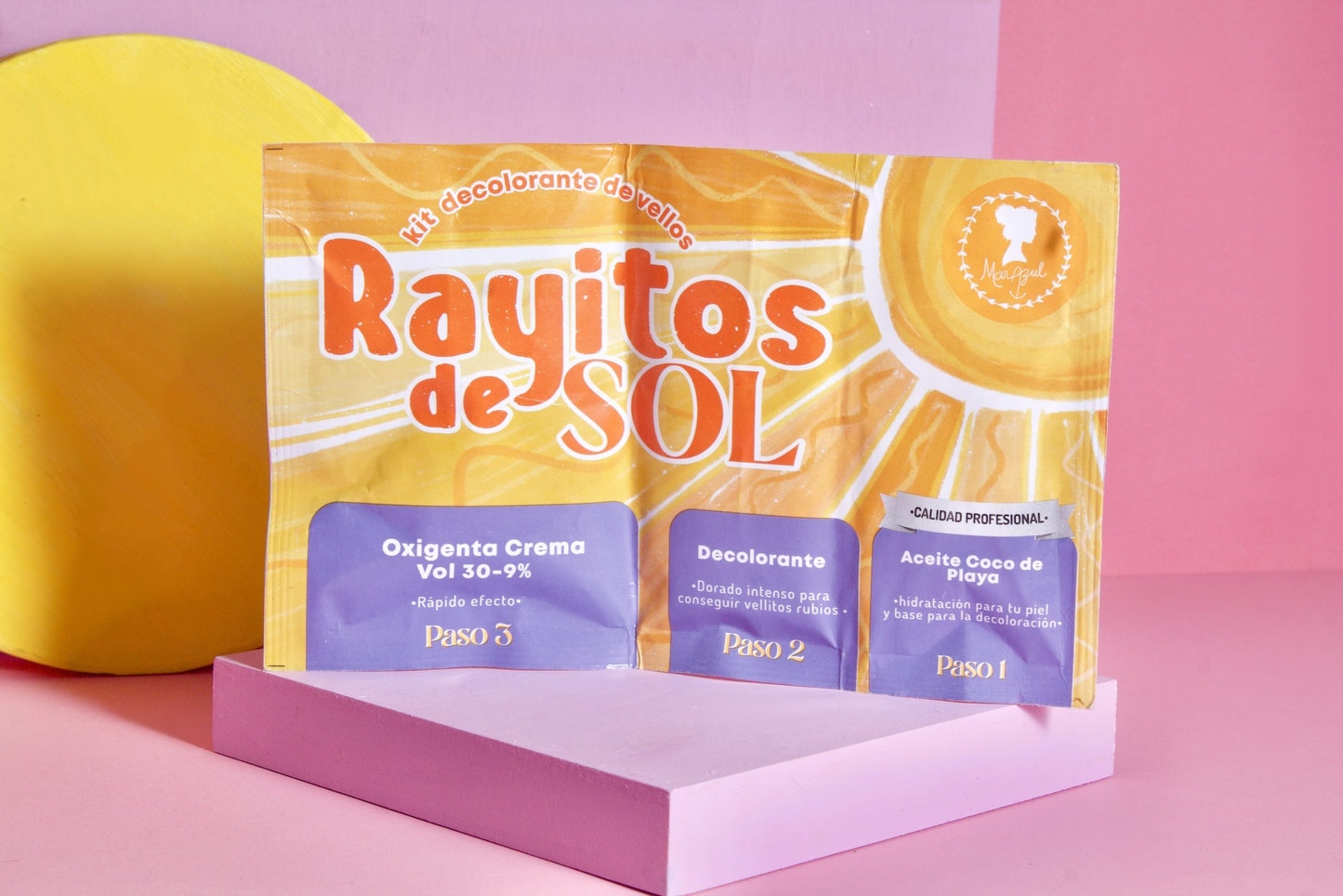 Rayito de sol / decolora tus vellitos